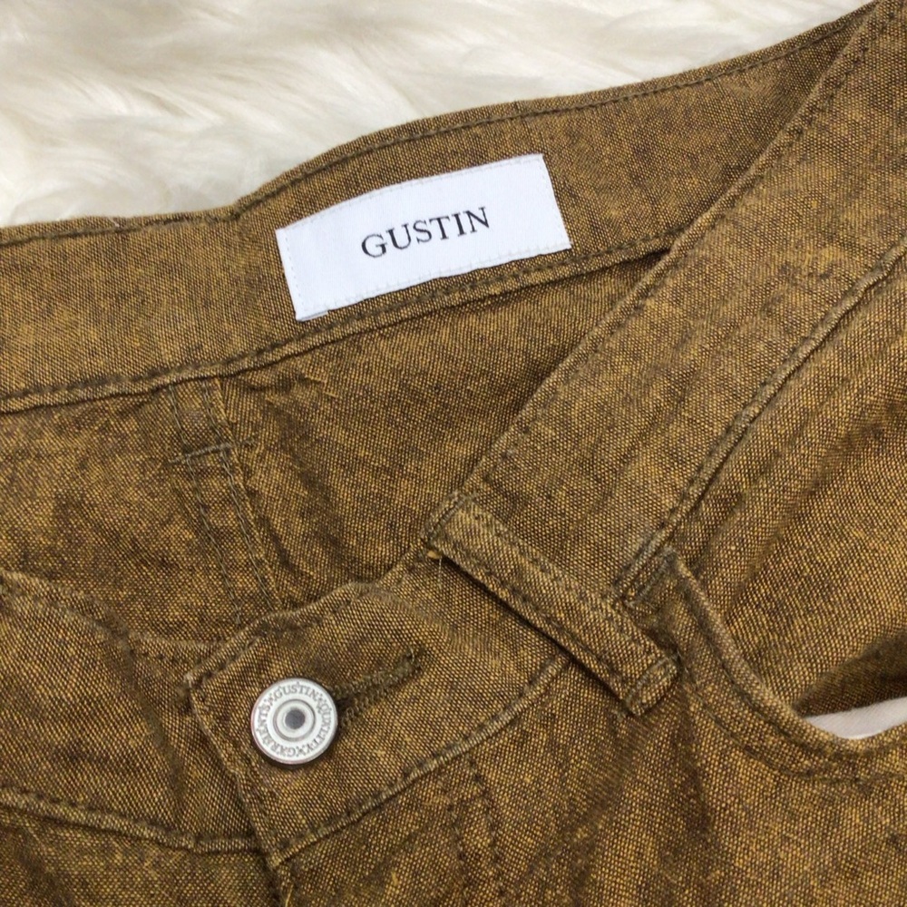 Gustin Jeans Mens Straight 5 Pocket Knit 34 - Picture 2 of 11